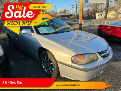 2003 Chevrolet Impala for sale at A & R Used Cars in Clayton NJ