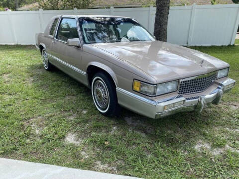 1989 Cadillac DeVille for sale at Classic Car Deals in Cadillac MI