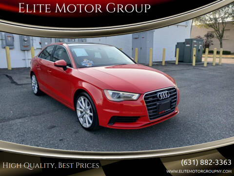 2016 Audi A3 for sale at Elite Motor Group in Lindenhurst NY