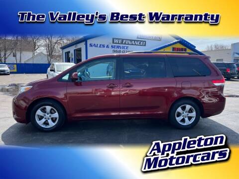 2013 Toyota Sienna for sale at Appleton Motorcars Sales & Service in Appleton WI