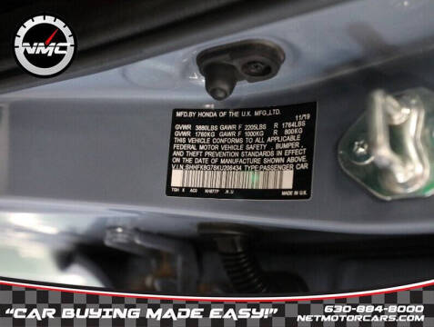 2019 Honda Civic Type R Touring