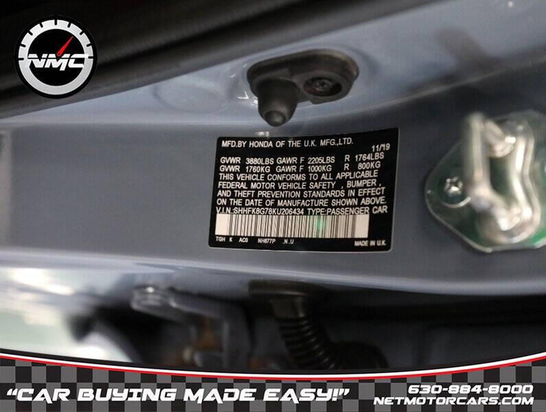 2019 Honda Civic Type R Touring