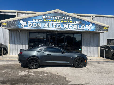 2017 Chevrolet Camaro for sale at Don Auto World in Houston TX