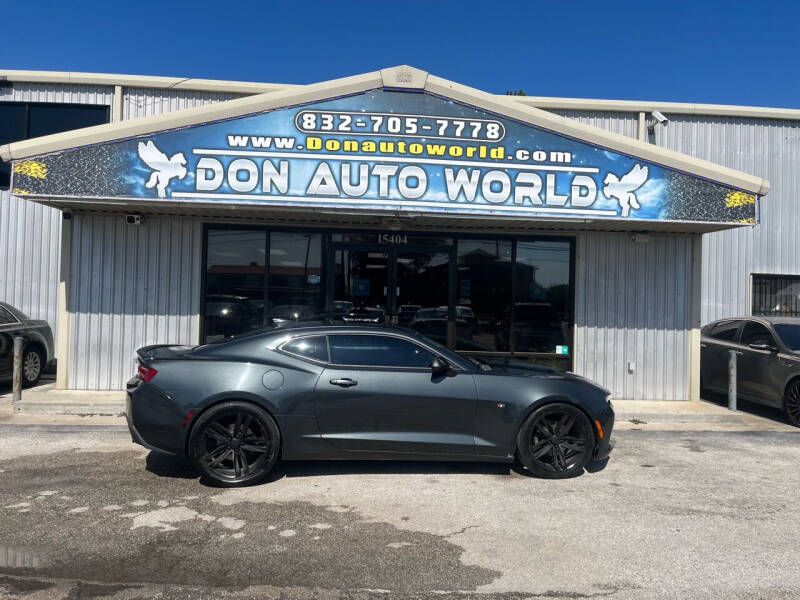 2017 Chevrolet Camaro for sale at Don Auto World in Houston TX