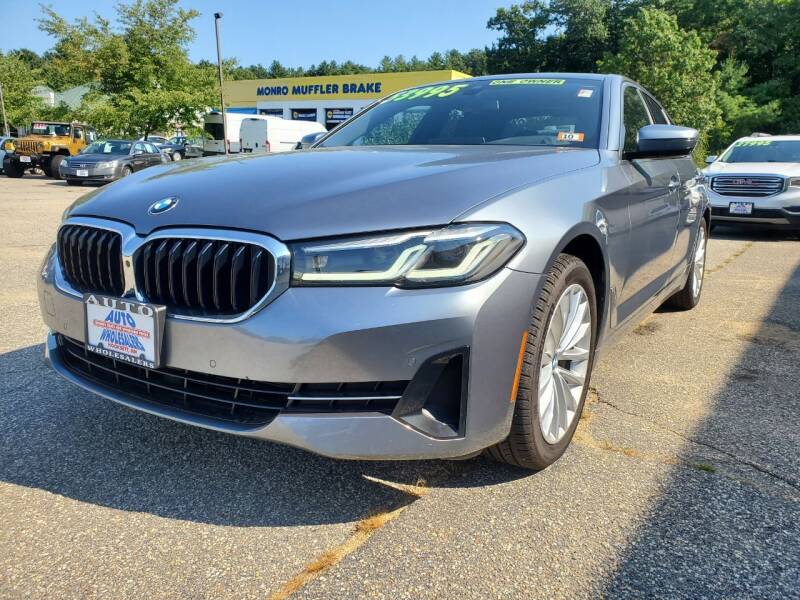 2021 BMW 5 Series for sale at Auto Wholesalers Of Hooksett in Hooksett NH