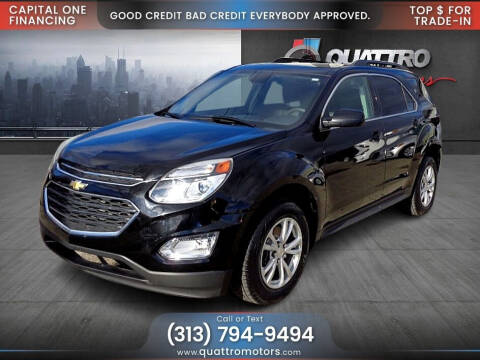 2017 Chevrolet Equinox for sale at Quattro Motors in Redford MI