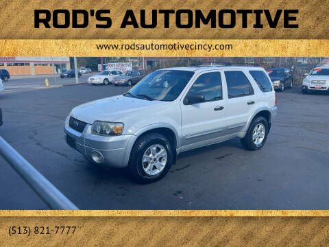 2007 Ford Escape for sale at Rod's Automotive in Cincinnati OH