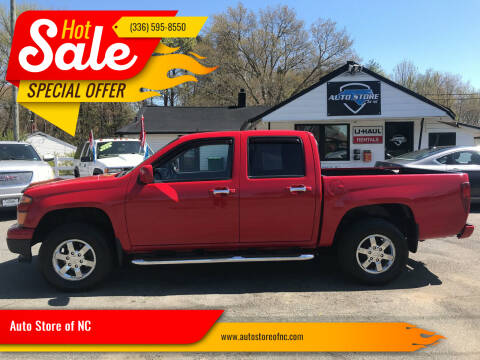 2011 Chevrolet Colorado for sale at Auto Store of NC in Walkertown NC