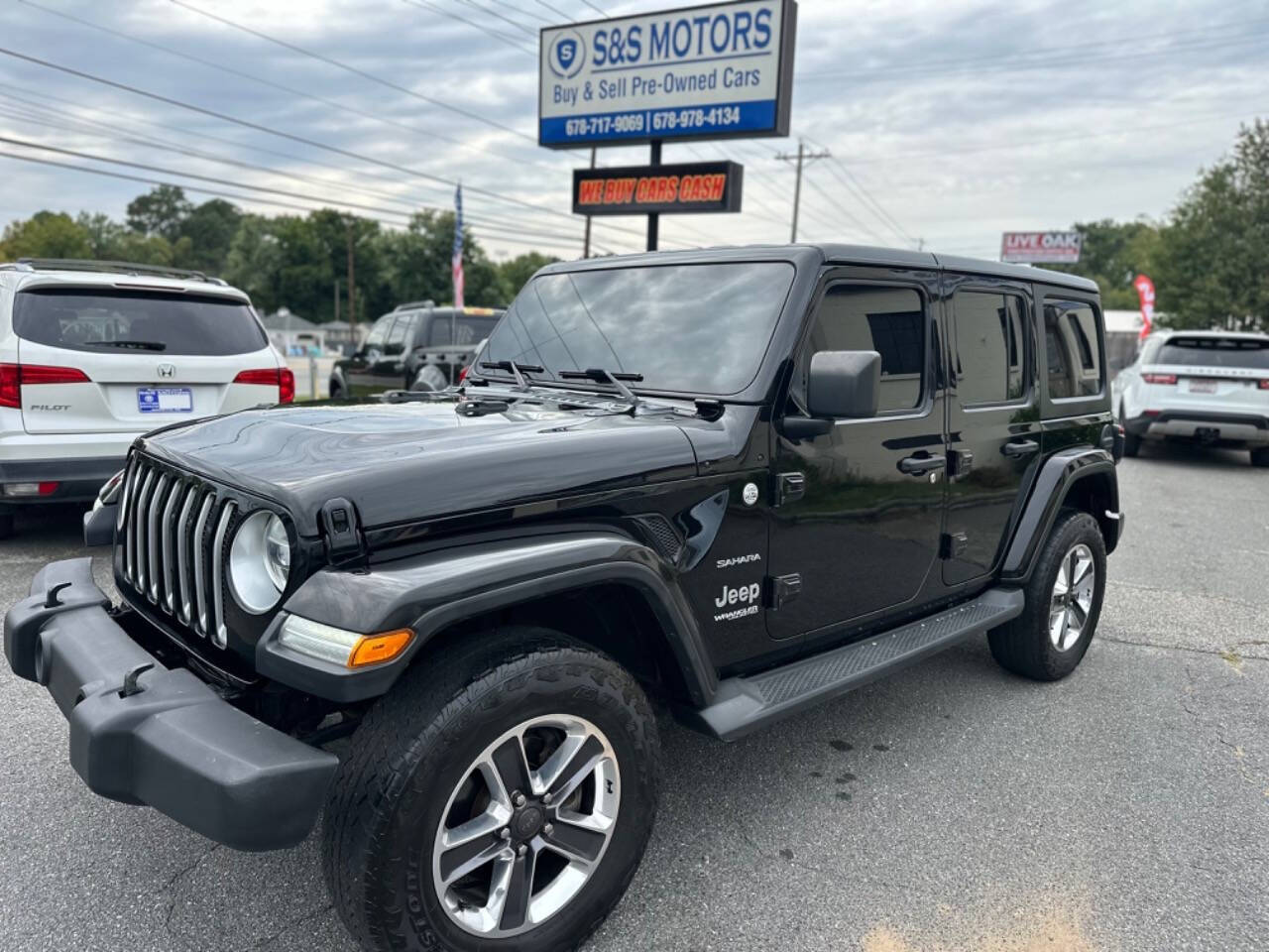 2019 Jeep Wrangler Unlimited for sale at S & S Motors in Marietta, GA