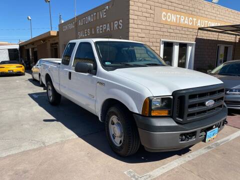 2006 Ford F-250 Super Duty for sale at CONTRACT AUTOMOTIVE in Las Vegas NV