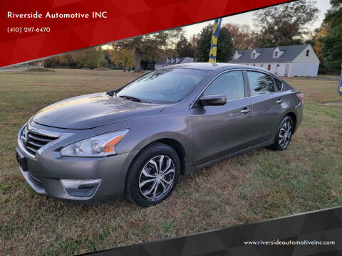 2014 Nissan Altima for sale at Riverside Automotive INC in Aberdeen MD