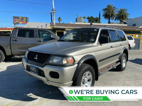 2002 Mitsubishi Montero Sport for sale at Good Vibes Auto Sales in North Hollywood CA