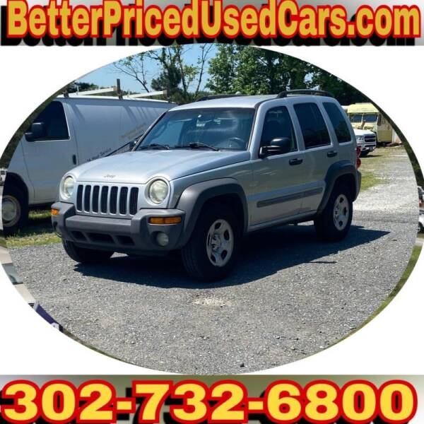2002 Jeep Liberty for sale at Better Priced Used Cars in Frankford DE