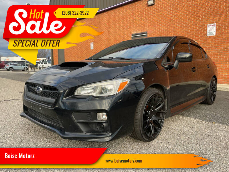 2015 Subaru WRX for sale at Boise Motorz in Boise ID