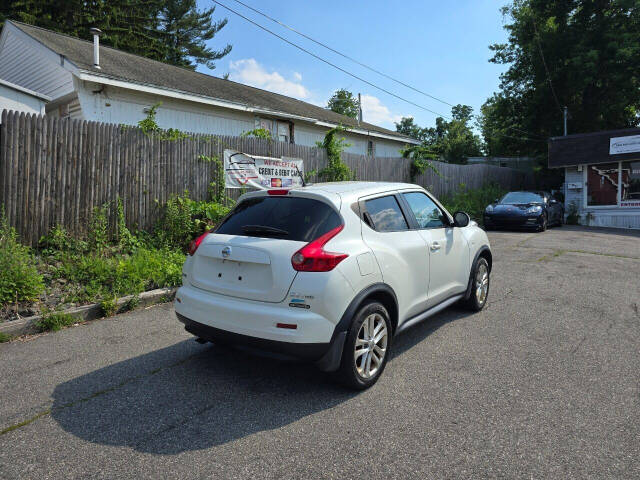 2013 Nissan JUKE for sale at PAKLAND AUTO SALES in Auburn, MA