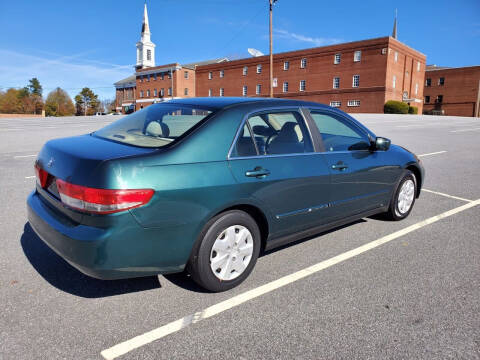2003 Honda Accord for sale at BWC Automotive in Kennesaw GA