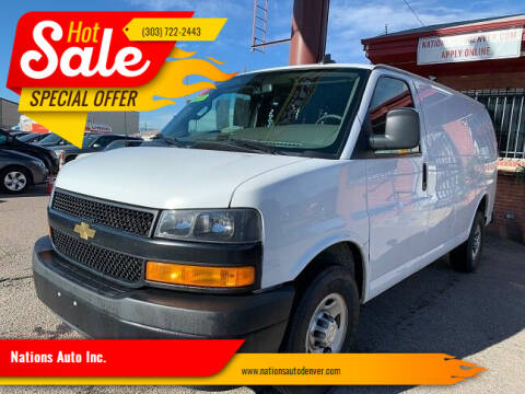 2019 Chevrolet Express Cargo for sale at Nations Auto Inc. in Denver CO