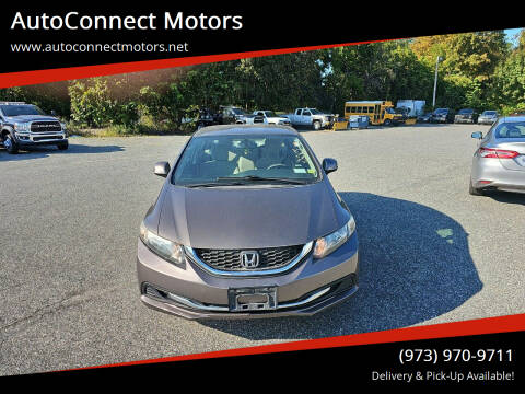 2013 Honda Civic for sale at AutoConnect Motors in Kenvil NJ