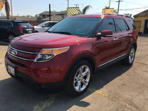 2014 Ford Explorer for sale at JR'S AUTO SALES in Pacoima CA