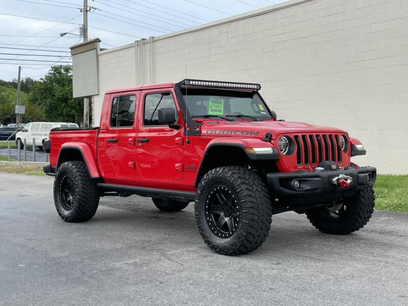 Used 2020 Jeep Gladiator Rubicon with VIN 1C6JJTBG2LL113990 for sale in Knoxville, TN