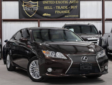 2013 Lexus ES 350 for sale at United Exotic Auto in Houston TX