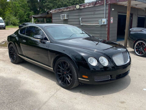 2005 Bentley Continental for sale at Texas Luxury Auto in Houston TX