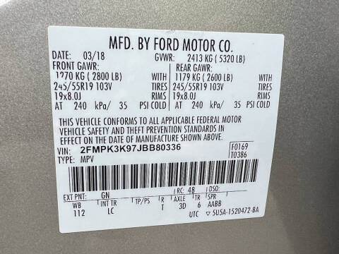 2018 Ford Edge Titanium
