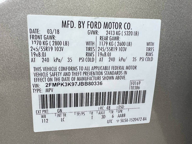 2018 Ford Edge Titanium
