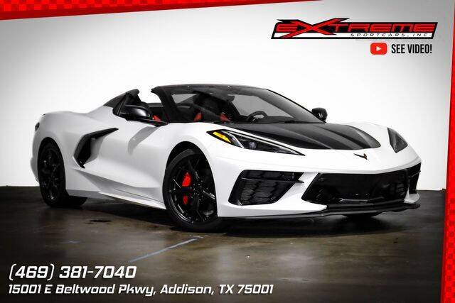 2022 Chevrolet Corvette for sale at EXTREME SPORTCARS INC in Addison TX