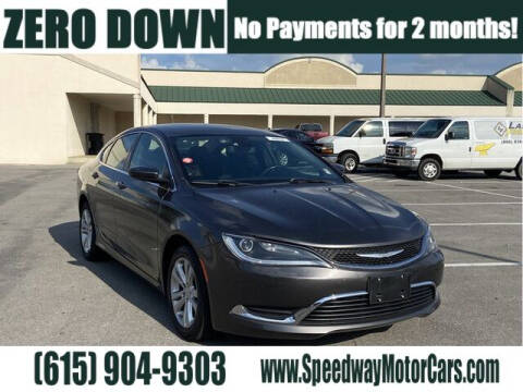 2016 Chrysler 200 for sale at Speedway Motors in Murfreesboro TN