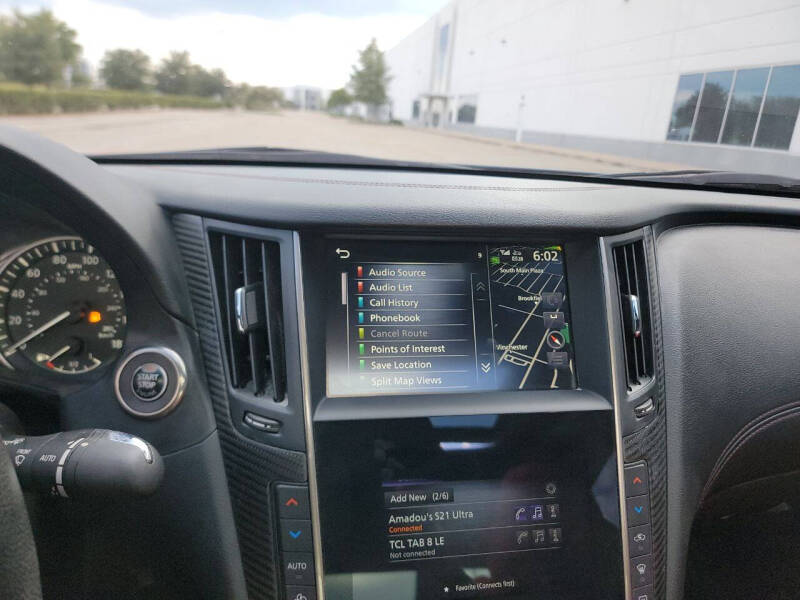 2022 Infiniti Q60 Red Sport 400