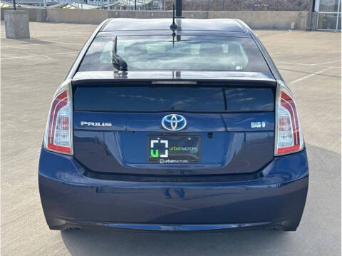 2012 Toyota Prius Three