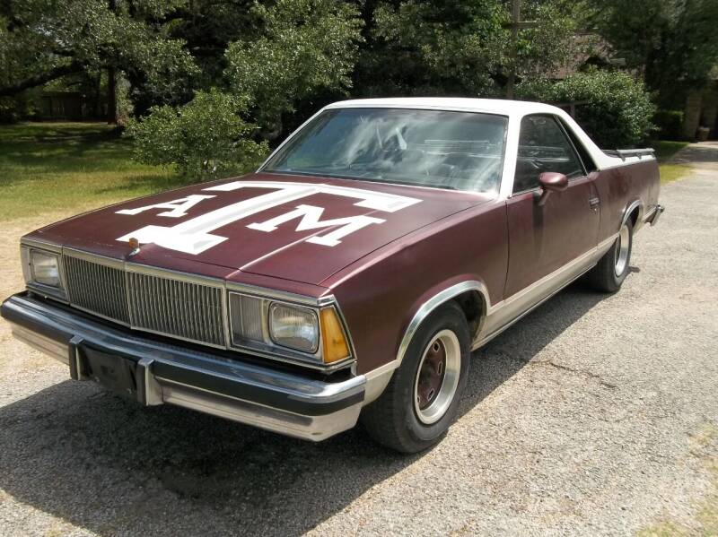 1980 Chevrolet El Camino for sale at Hartman's Auto Sales in Victoria TX