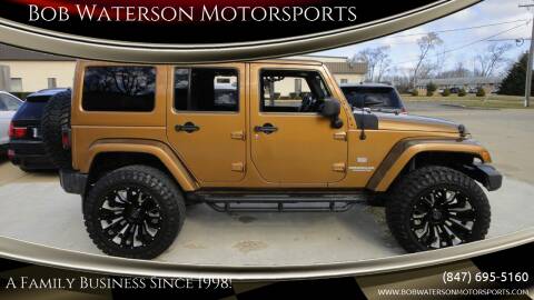 2011 Jeep Wrangler Unlimited for sale at Bob Waterson Motorsports in South Elgin IL