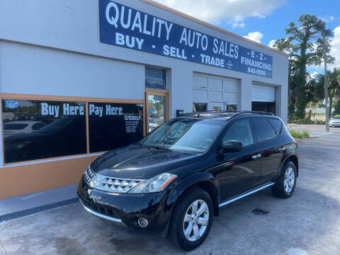 2006 Nissan Murano for sale at QUALITY AUTO SALES OF FLORIDA in New Port Richey FL