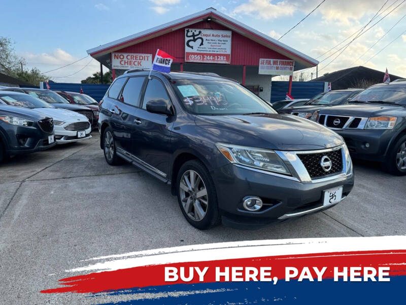 2014 Nissan Pathfinder Platinum's photo