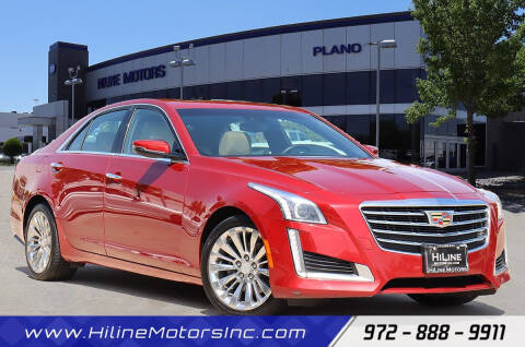 2018 Cadillac CTS for sale at HILINE MOTORS in Plano TX