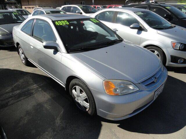 2002 Honda Civic for sale at Gridley Auto Wholesale in Gridley CA