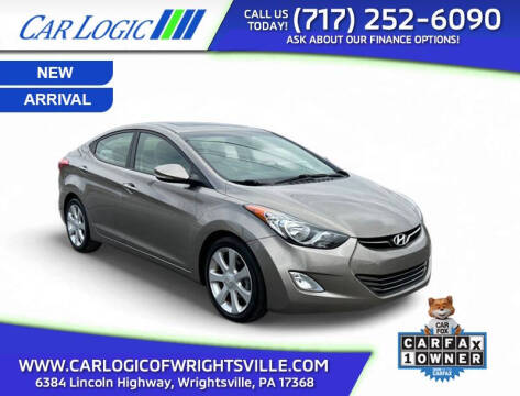 2013 Hyundai Elantra for sale at Car Logic of Wrightsville in Wrightsville PA