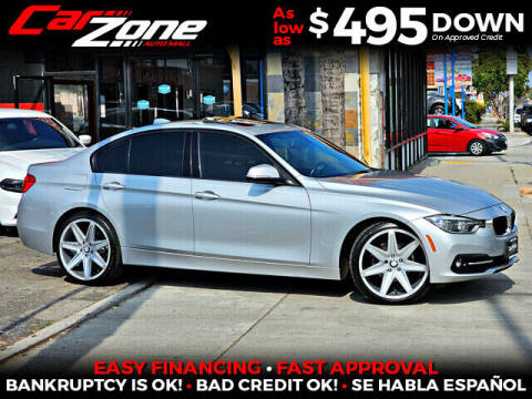2016 BMW 3 Series for sale at Carzone Automall in South Gate CA
