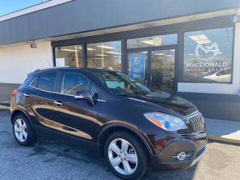 2015 Buick Encore for sale at MacDonald Motor Sales in High Point NC