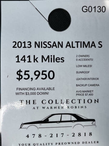 2013 Nissan Altima 2.5 S