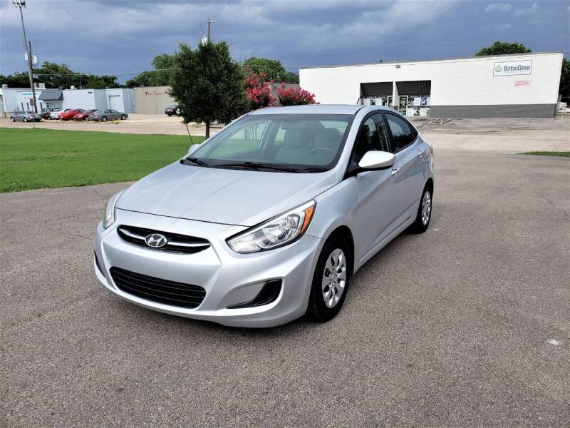 2016 Hyundai Accent for sale at Image Auto Sales in Dallas TX