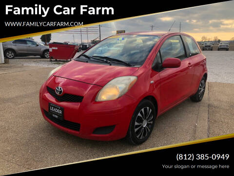 2009 Toyota Yaris for sale at Family Car Farm in Princeton IN