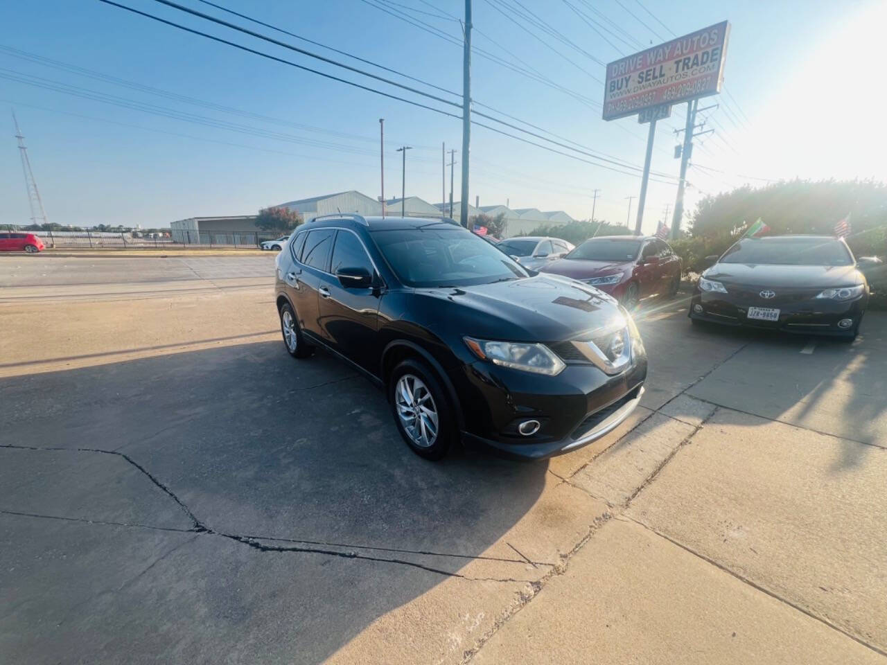 2014 Nissan Rogue for sale at Drive Way Autos in Garland, TX