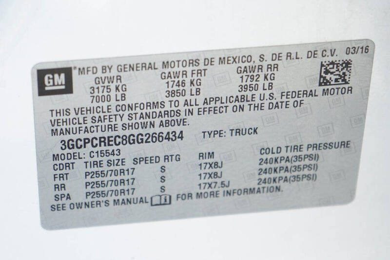 2016 Chevrolet Silverado 1500