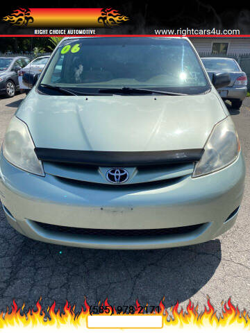 2006 Toyota Sienna for sale at Right Choice Automotive in Rochester NY