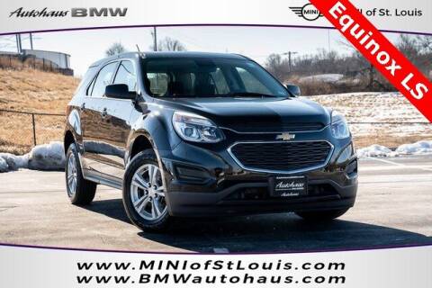 2017 Chevrolet Equinox for sale at Autohaus Group of St. Louis MO - 40 Sunnen Drive Lot in Saint Louis MO