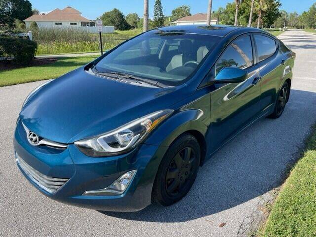 2016 Hyundai Elantra for sale at CLEAR SKY AUTO GROUP LLC in Land O Lakes FL