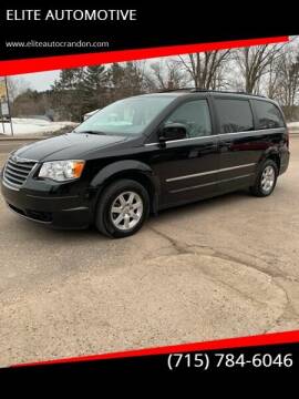 2010 Chrysler Town and Country for sale at ELITE AUTOMOTIVE in Crandon WI
